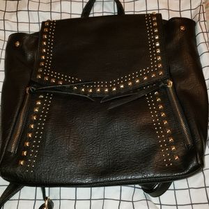 Sam&Hadley Gold studded backpack
